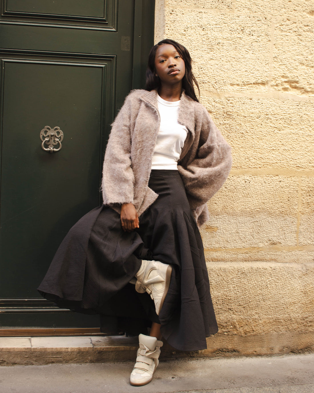 Wool Blended Cardigan